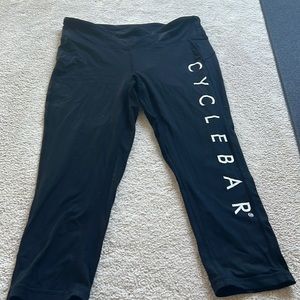 Cyclebar 3/4 leggings